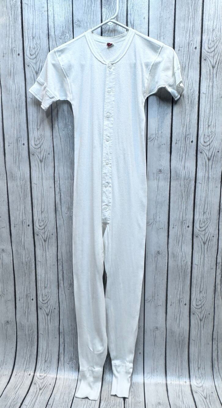 Vintage Hanes Union Suit Size 36 Trunk 62
